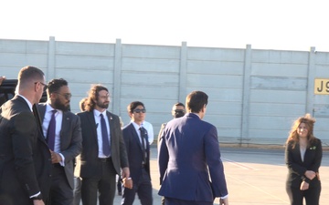 U.S. Secretary of State Marco Rubio departs Israel from Ben Gurion Airport, October 25, 2025.