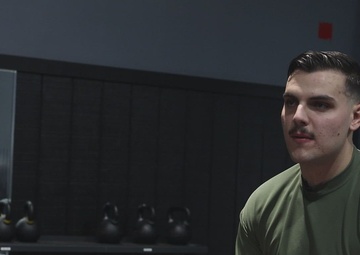 2nd Marine Logistics Group Human Performance Center: U.S. Marine Corps Lance Cpl. Cameron Ganczak 12-week program post-course interview