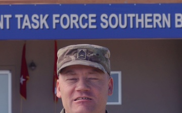 Soldier shoutout to Los Angeles Rams