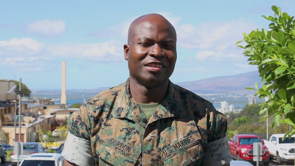 DVIDS - Video - Washington Commanders Shout-out – Gunnery Sgt. Ceon Gordon