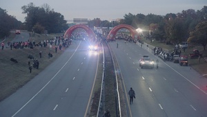 The Historic 50th Marine Corps Marathon: Starting Line, Lincoln Memorial, and Finish Line