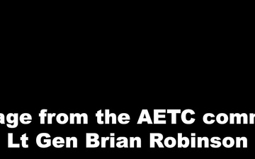 AETC Commander Gives Farewell Remarks
