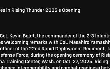 7ID Participates in Rising Thunder 2025’s Opening Ceremony