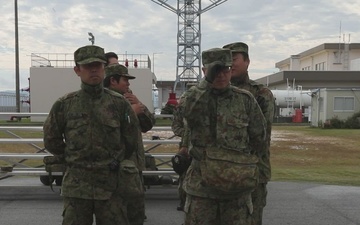 MWSS-171 and JGSDF conduct gas chamber training during Active Shield 26