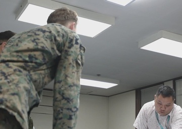 Marines and JGSDF conduct virtual SUAS tracking during Active Shield 26
