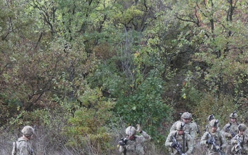 1st Infantry Division Executes Shoot House Training in Bulgaria (B-Roll)