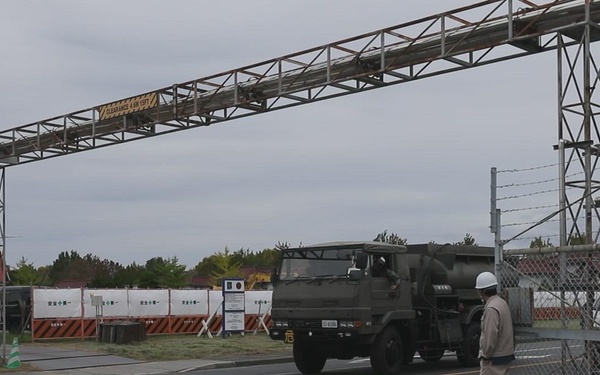 JGSDF refuel generators during Active Shield 26
