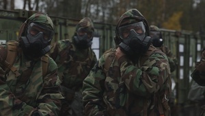 CLB-6 Marines receive CBRN Training