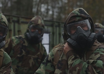 CLB-6 Marines receive CBRN Training