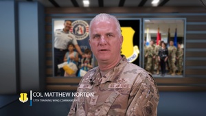 17th TRW Furlough Message