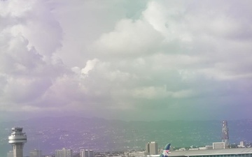 Regional Disaster Assistance Response Team (DART) landing in Kingston