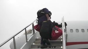 U.S. Department of State’s DART Team board Charter Flight