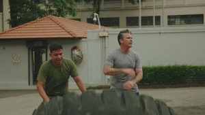 SW Hegseth Trains With Service Members in Malaysia