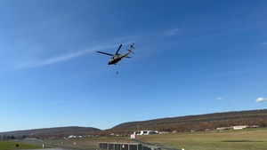 BLACKHAWK LIVE HOIST CASUALTY RECOVERY TRAINING