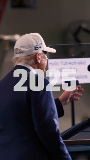 POTUS and SECWAR visit George Washington