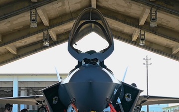 356th Fighter Generation Squadron load CATM-120C captive air training missiles onto F-35A Lightning IIs