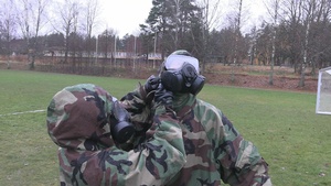 CLB-6 Marines and Sailors receive CBRN Training