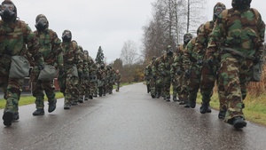 CLB-6 Marines and Sailors receive CBRN Training