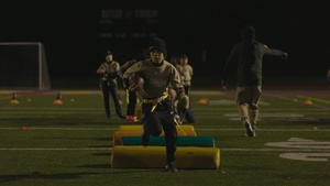 Washington Commanders Military Youth Football Clinic B-Roll