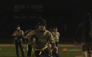 Washington Commanders Military Youth Football Clinic B-Roll