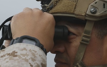 JTF-SB Marines patrol the southern border barrier (B-Roll)