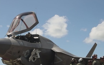 VMFA-225 conducts flight operations in Puerto Rico