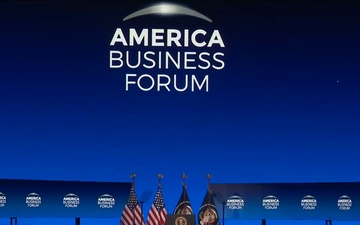 President Trump Delivers Remarks at the America Business Forum Miami