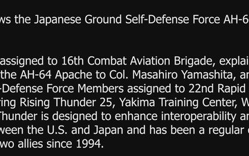 16th CAB shows the Japanese Ground Self-Defense Force AH-64 Apaches