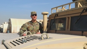 Sgt. Evan Anderson sends Veterans Day message from Overseas