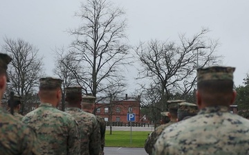 U.S. Marines and Sailors attend Swedish Heritage Day Parade