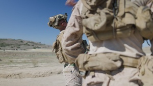 BLT 3/5 Marines Conduct a Live Fire Range