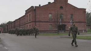 U.S. Marines and Sailors attend Finnish Swedish Heritage Day Parade