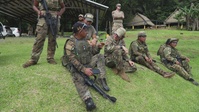 U.S. and Panama Security Services Conduct Live Fire and Medical Training
