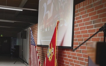 Marines and Sailors Celebrate the U.S. Marine Corps 250th Birthday