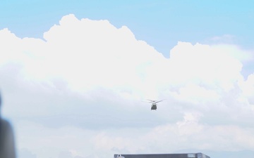Joint Task Force-Bravo Load Shelter Supplies into CH-47 Chinook