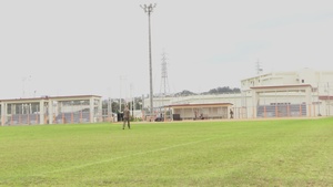 U.S. Marines with 3rd Battalion, 12th Marines executes small unmanned aerial systems training