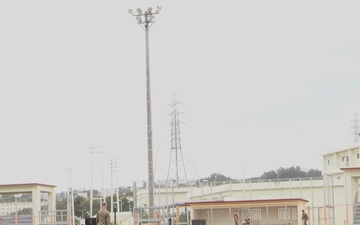 U.S. Marines with 3rd Battalion, 12th Marines executes small unmanned aerial systems training