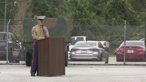 2nd Battalion 10th Marine Regiment Cake Cutting Ceremony