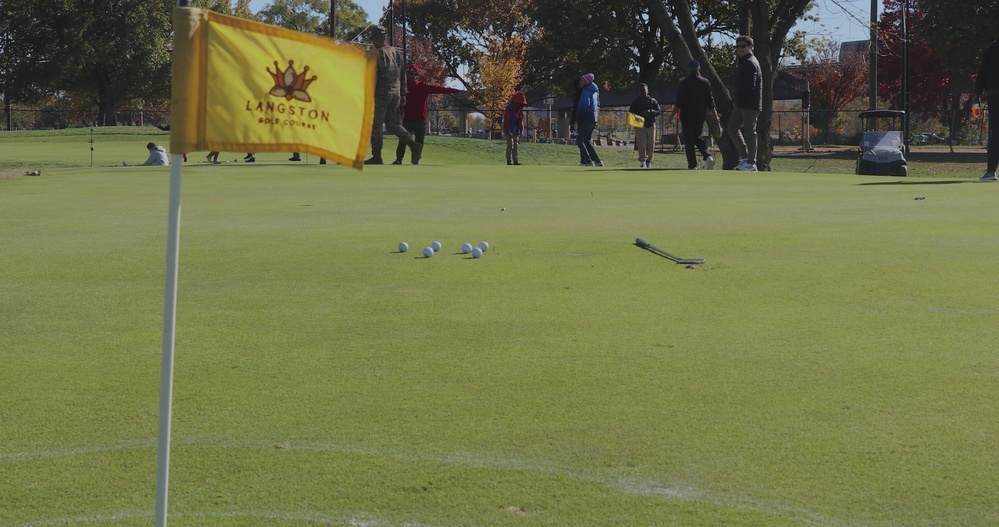 National Guard supports Special Olympics golf at Langston