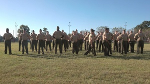 Marine Forces Reserve and Marine Forces South Conduct a Uniform Inspection B-Roll