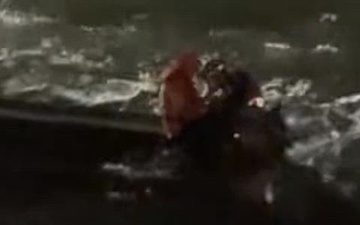 Coast Guard rescues father and son from overturned vessel in Columbia River