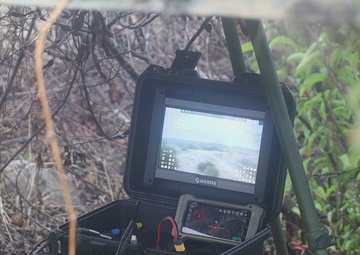 U.S. Marines incorporate drone during Infantry Unit Leaders Course led platoon supported attacks