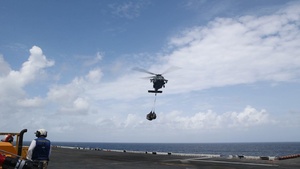 22nd MEU(SOC) Replenishment at Sea on USS Iwo Jima