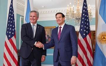 Secretary Rubio meets with Argentine Foreign Minister Pablo Quirno