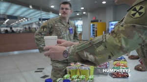 USO farewell at Osan passenger terminal
