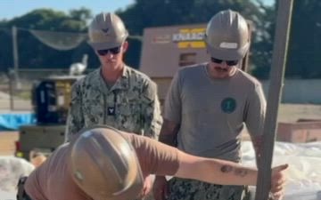 Seabees Build Readiness with Grout and Post-Tensioning Training