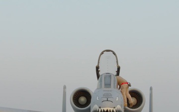 A-10s support U.S. Central Command operations