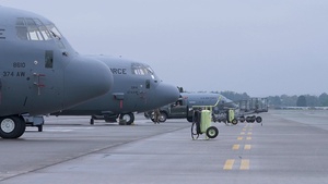 374 AW executes during BM 26-1 b-roll