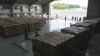 U.S. Marines, Philippine Marines Deliver Family Food Packs to During Foreign Disaster Relief Operations