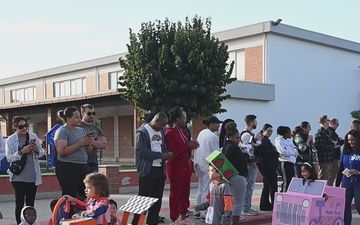 AFN Naples B-Roll Package - Kindergarten Convoy